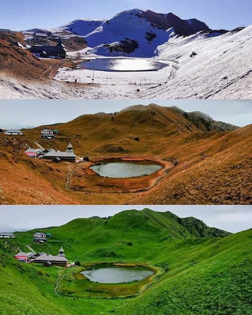 Prashar Lake Panoramic View