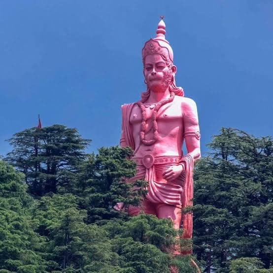 Jakhu Temple Hanuman Statue